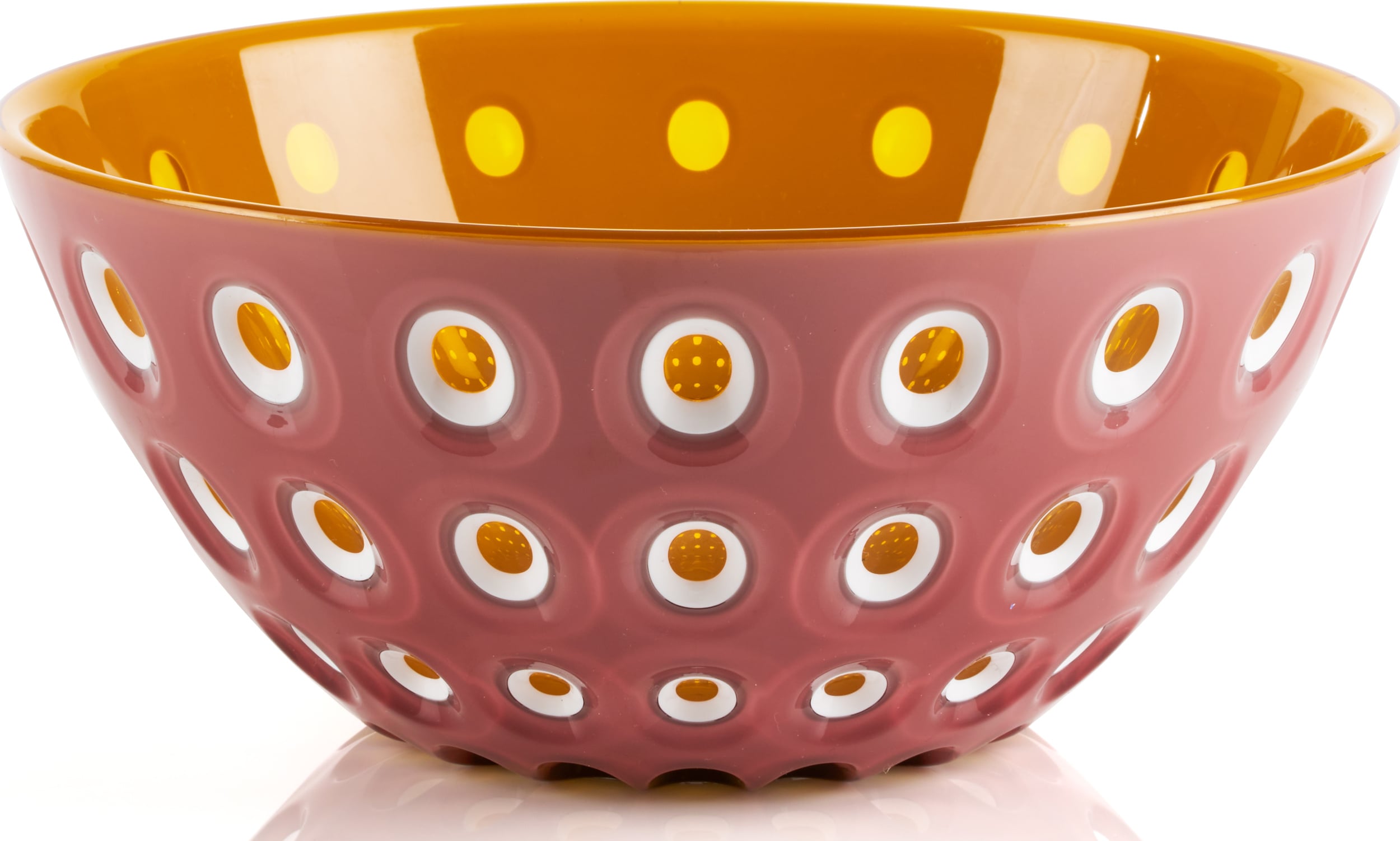 Miska Le Murrine 25 cm pomarańczowo-czerwona