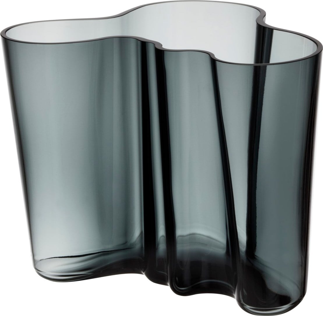 Wazon Aalto 16 cm ciemnoszary