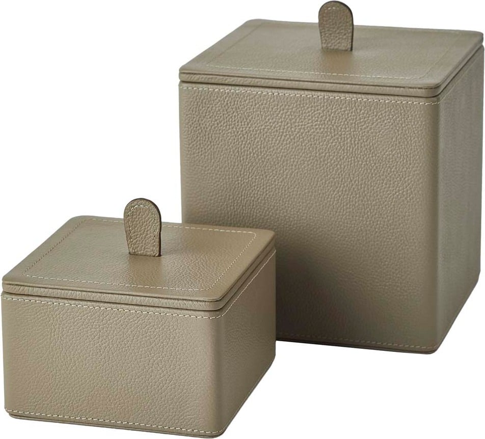 Kosze do przechowywania Lotus taupe 2 szt.