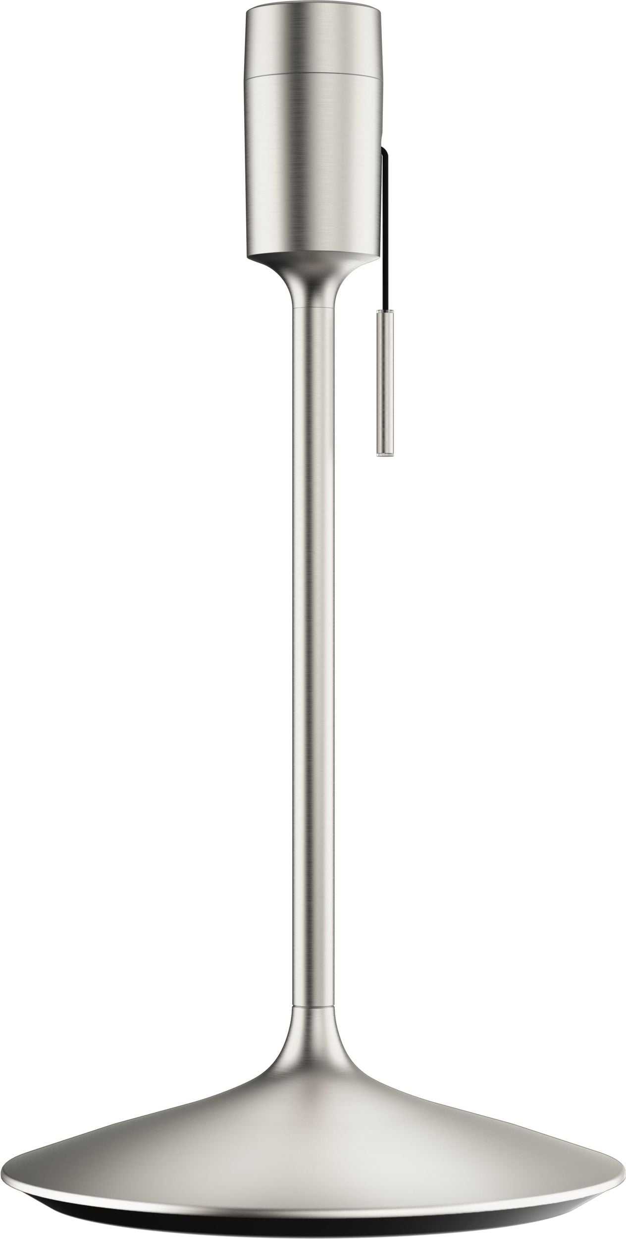 Podstawa do lamp Santé stal szczotkowana z gniazdkiem USB