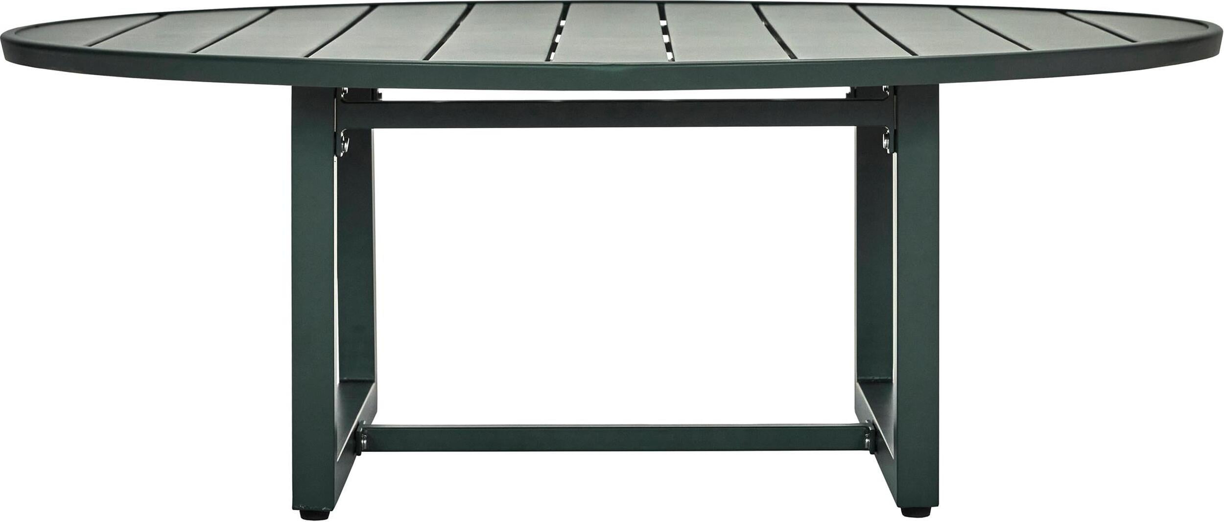 Stół ogrodowy Helo niski 120 cm zielony