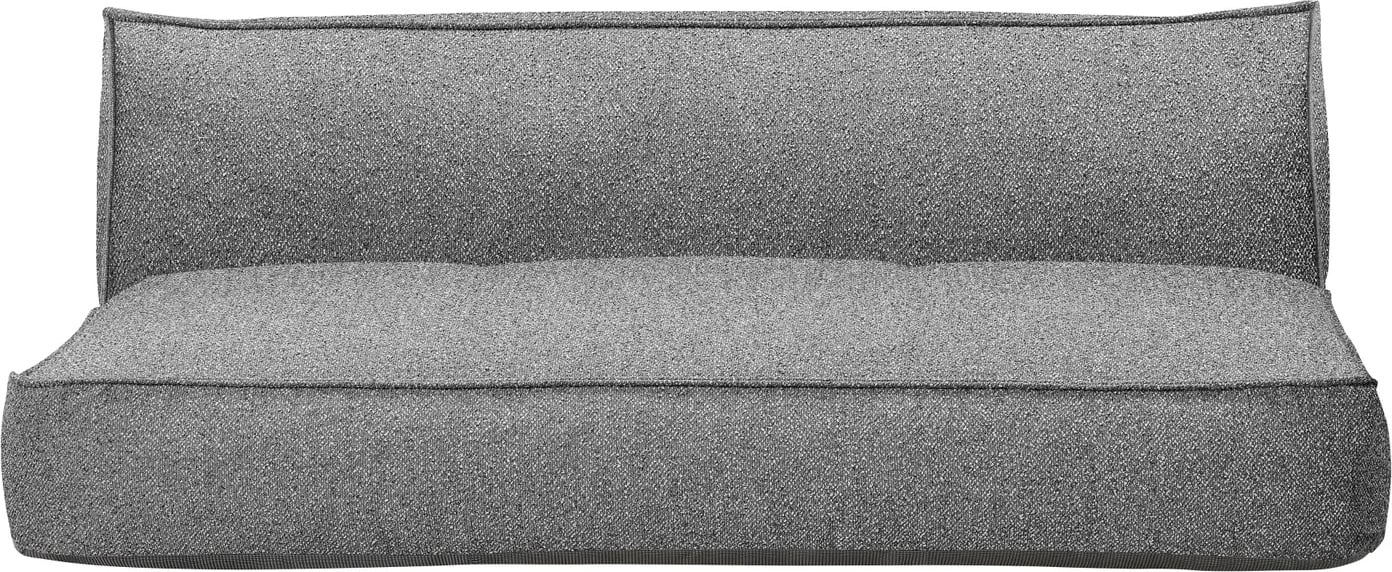 Sofa ogrodowa trzyoosobowa Stay Bouclé 180 x 120 cm szara