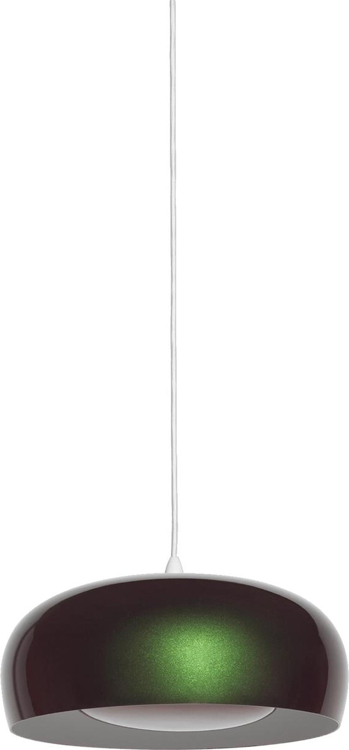 Lampa wisząca Brush 35 cm zielona