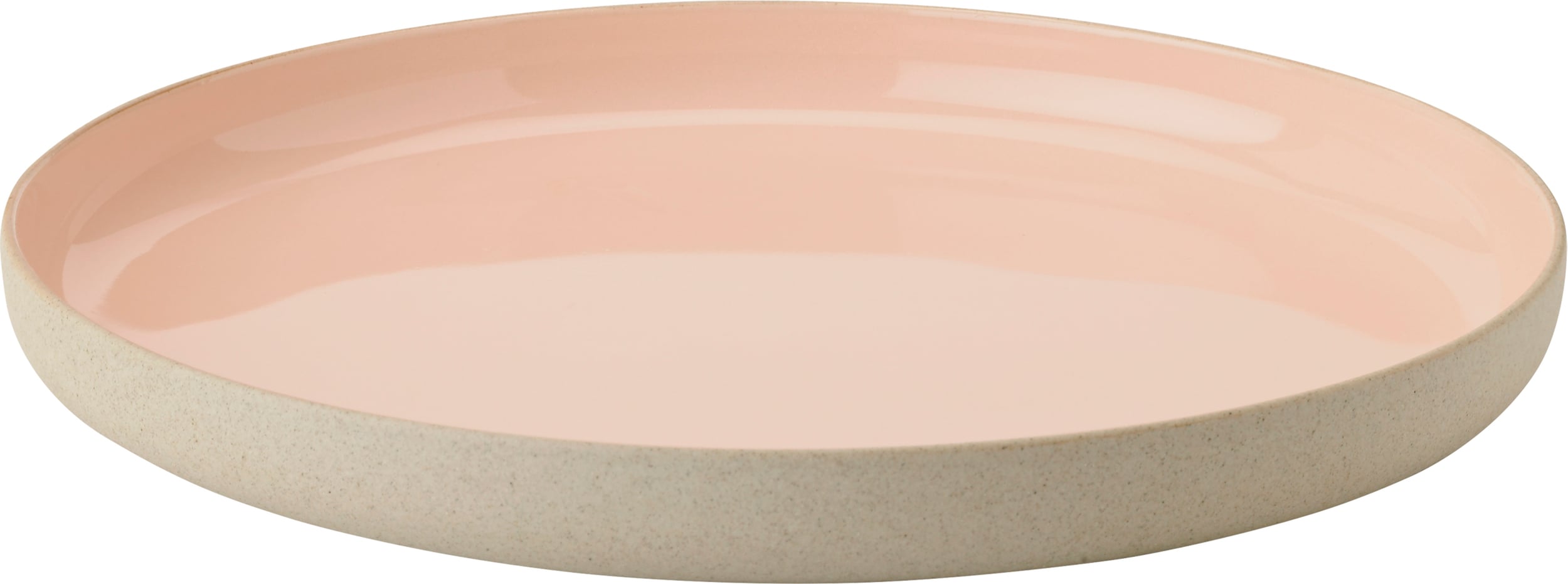 Talerze deserowe Emma 19 cm różowe 2 szt.