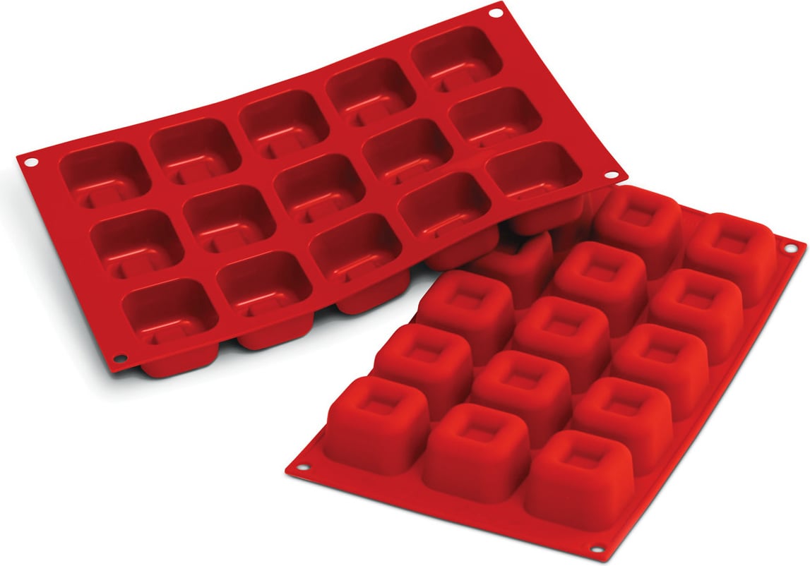 Forma do ciastek Sf081 Medium Square Savarin