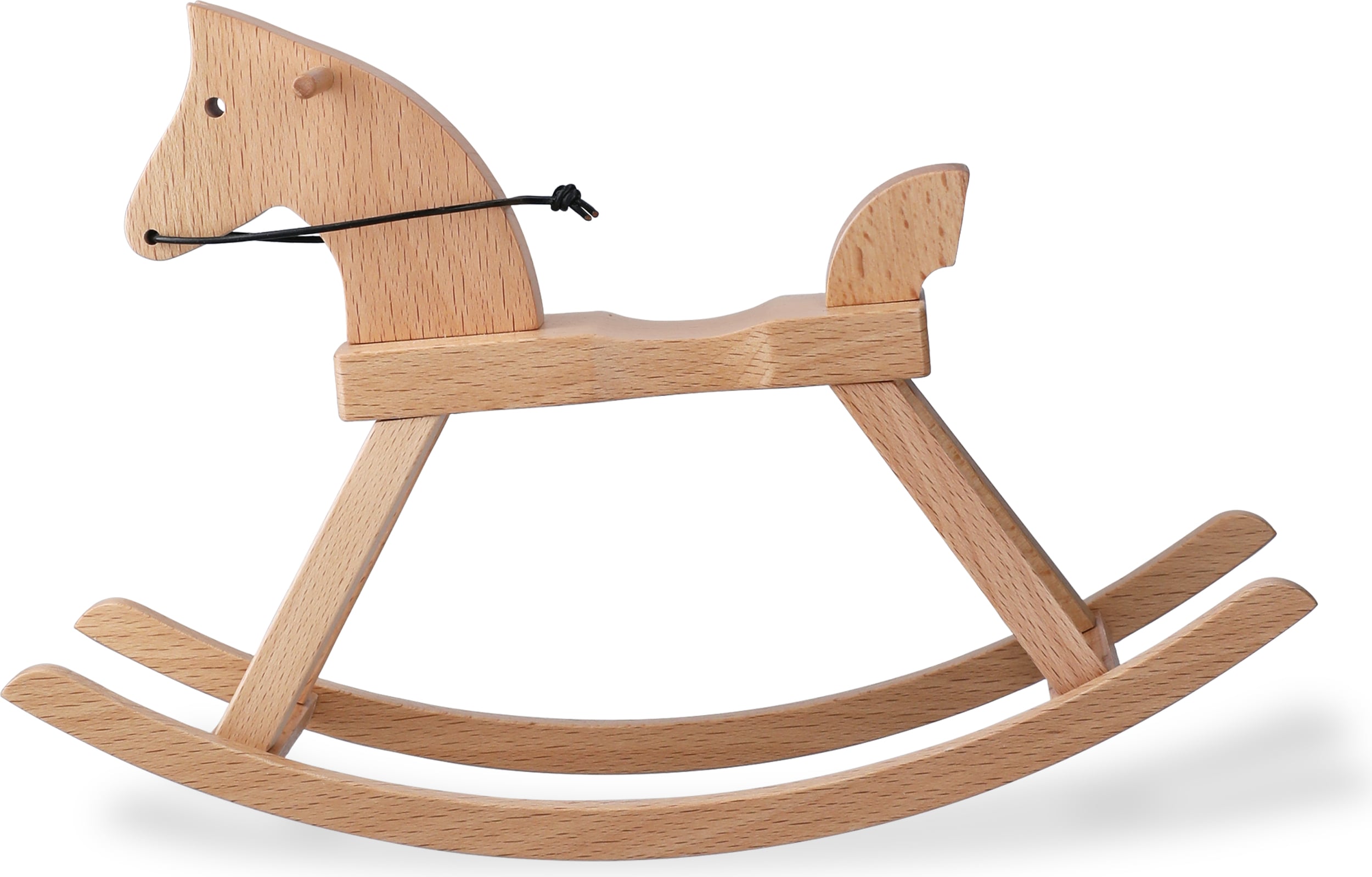 Dekoracja drewniana Kay Bojesen koń na biegunach 27 cm