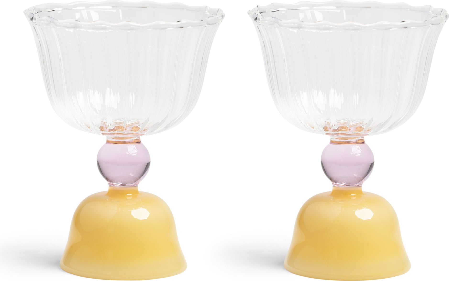 Kieliszki Tulip 200 ml karmelowe 2 szt.
