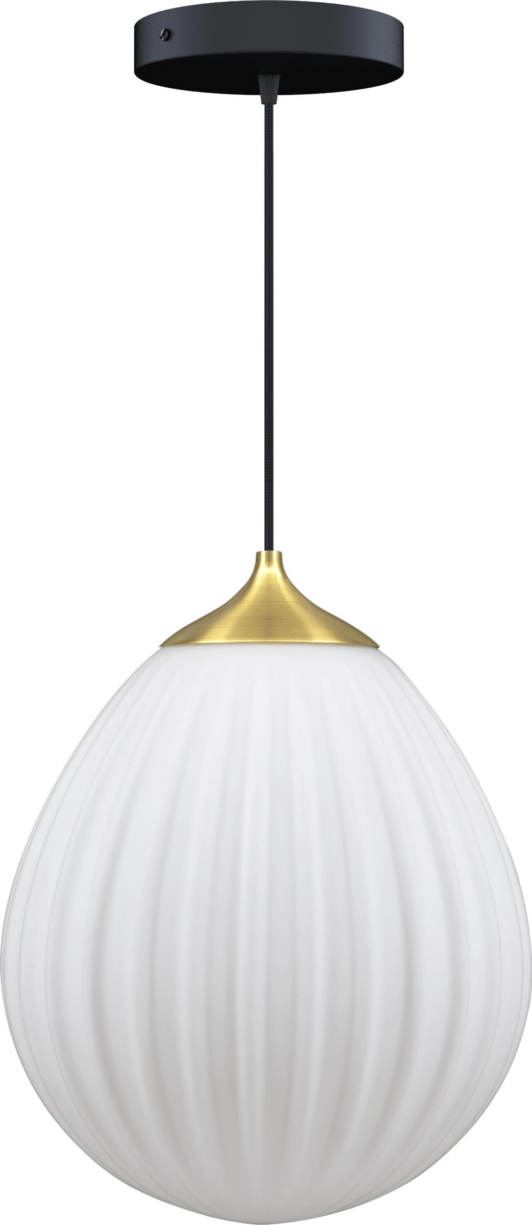 Lampa wisząca Around The World złoto-czarna